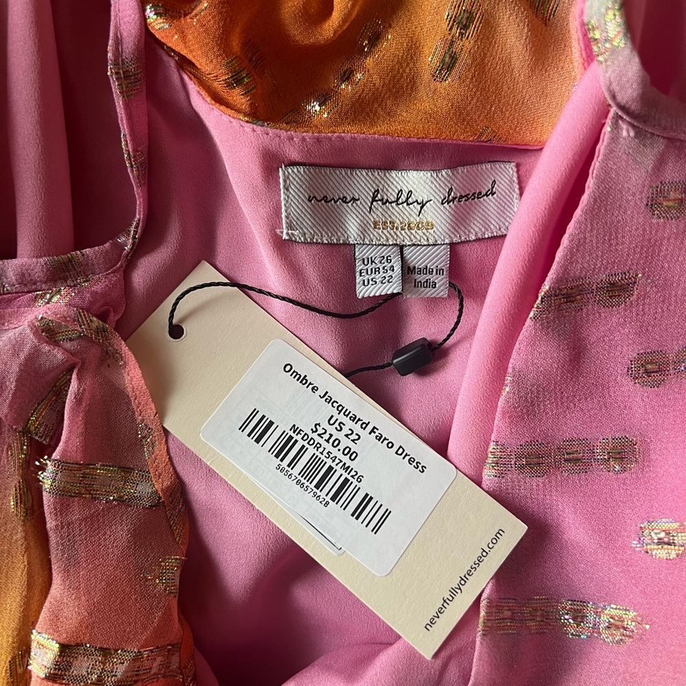 Never Fully Dressed Multicolor Ruffled Maxi Dress… - image 4